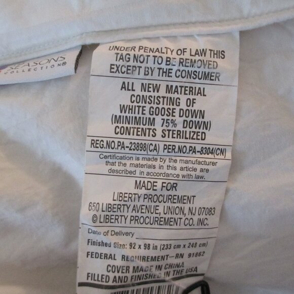 THE SEASON COLLECTION DOWN DUVET - Picture 11 of 16